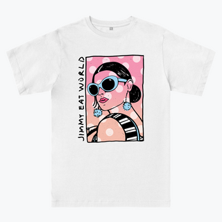 Jimmy Eat World white t-shirt