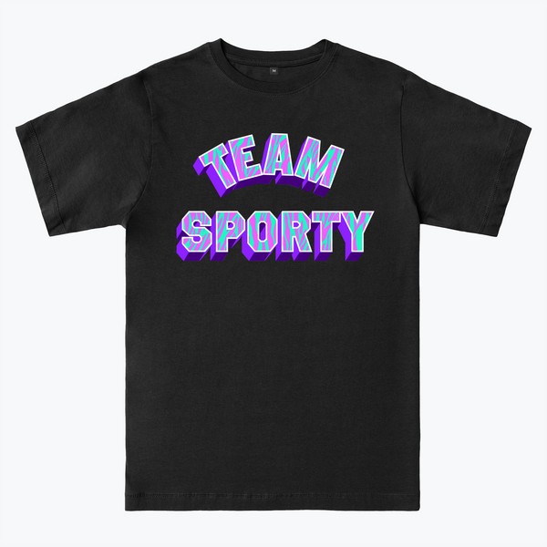 Melanie C Team Sporty black t-shirt